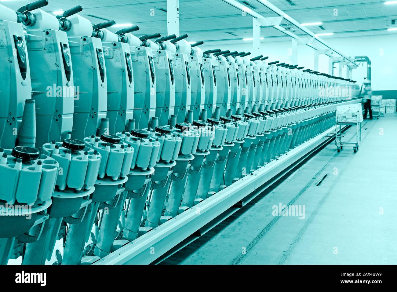 The spinning mill Stock Photo Alamy