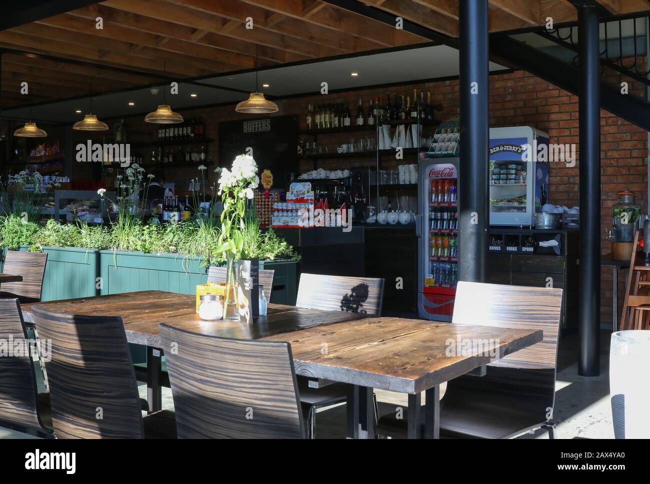 Inside restaurant oakfield park hires stock photography and images Alamy