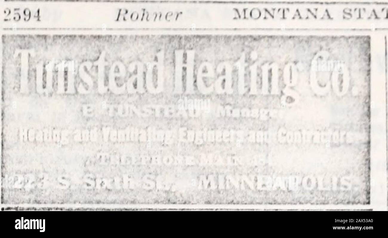 Minnesota, North and South Dakota and Montana gazetteer and business directory . Cjp be bought In Kltt Wilkin, Normin.CI«y.nar#h«l| rnj i. ; rmwtlgi st Iiqih fO to lUpwifii RsMrssnfsrsrawii i I to all who buy (rom t!ie JOHN GROVE LAND Vi LOAN GO. Tel. Main 1349 Off.Cf. tel. L&gt;ule t*2 J-1 lenience. Main Office:614-515 Pioneer lrc;» bdg.. St. Paul. Minn.. vj B OAZ].i I EJ ROHNER. Lewis and Clarke county.A discontinued p o, on the Sun river, 80miles n of Helena, the county scut, and45 w of Great Falls, the banking andShipping point on the G X Ky. bend mailto Augusta. ROLLINS. Flathead county. Stock Photo