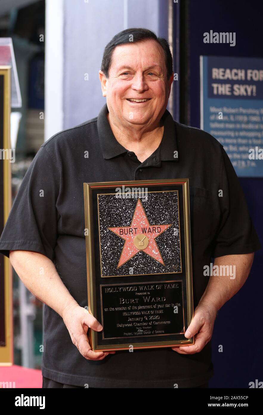 Burt Ward is Honored with Star on Hollywood Walk of Fame in Hollywood