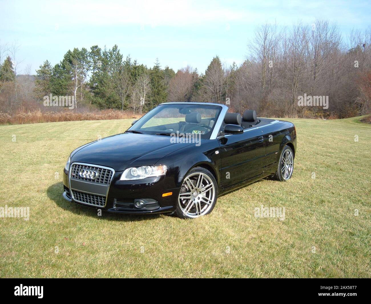 English Audi A4 Cabriolet With Upgraded S Line Package 22 April 2008 Original Upload Date Original Text June 18 2007 Own Work Original Text Self Made Ferrantep2 Talk Stock Photo Alamy