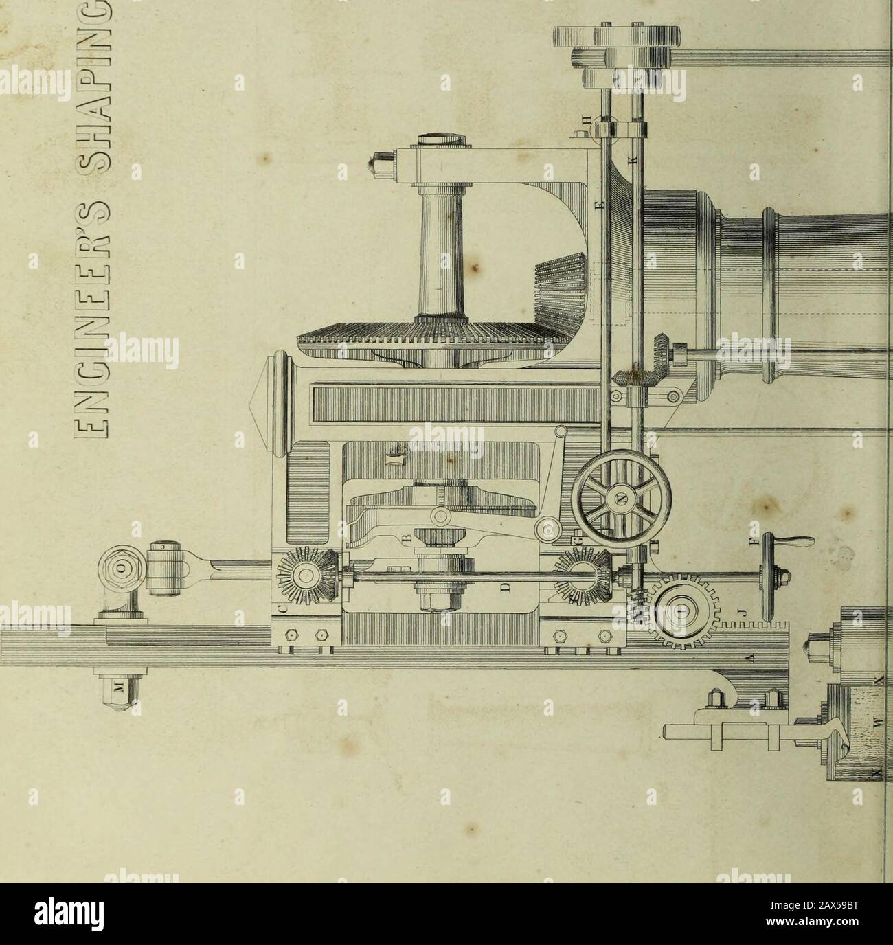 The practical draughtsman's book of industrial design and machinist's and engineer's companion : forming a complete course of mechanical, engineering and architectural drawing . ^. Stock Photo