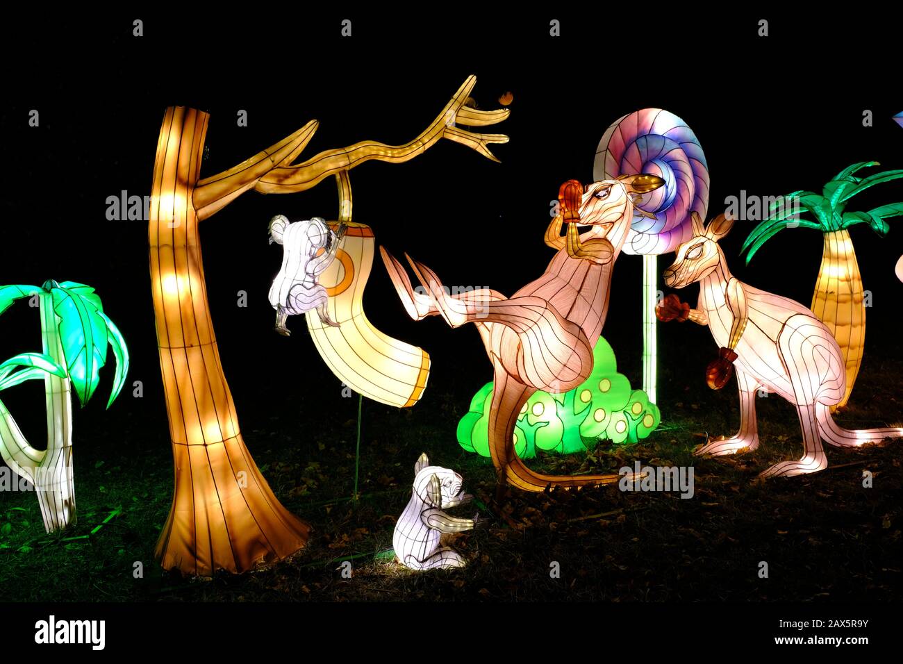 NYC Winter Lantern Festival, Snug Harbor Cultural Center, Staten Island