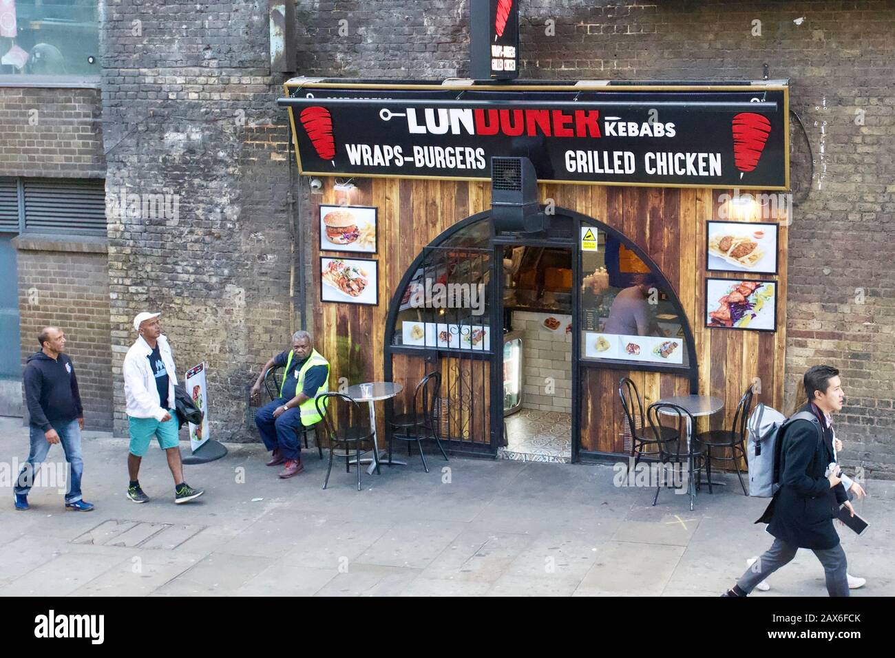 Lunchtime, London, England. Stock Photo