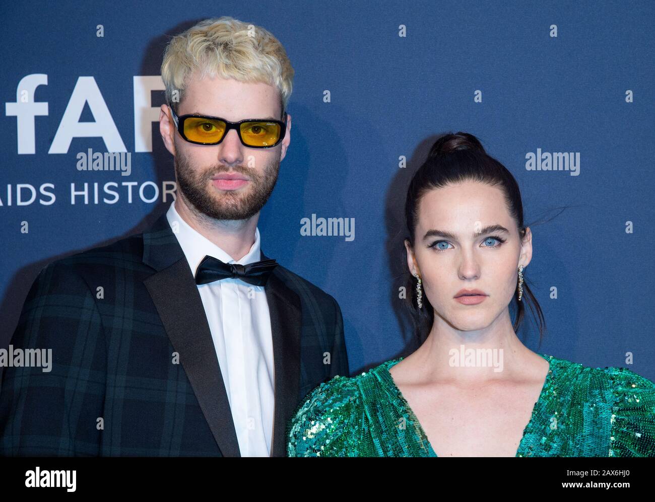 New York, NY February 5, 2020 Musical duo Sofi Tukker members Tucker