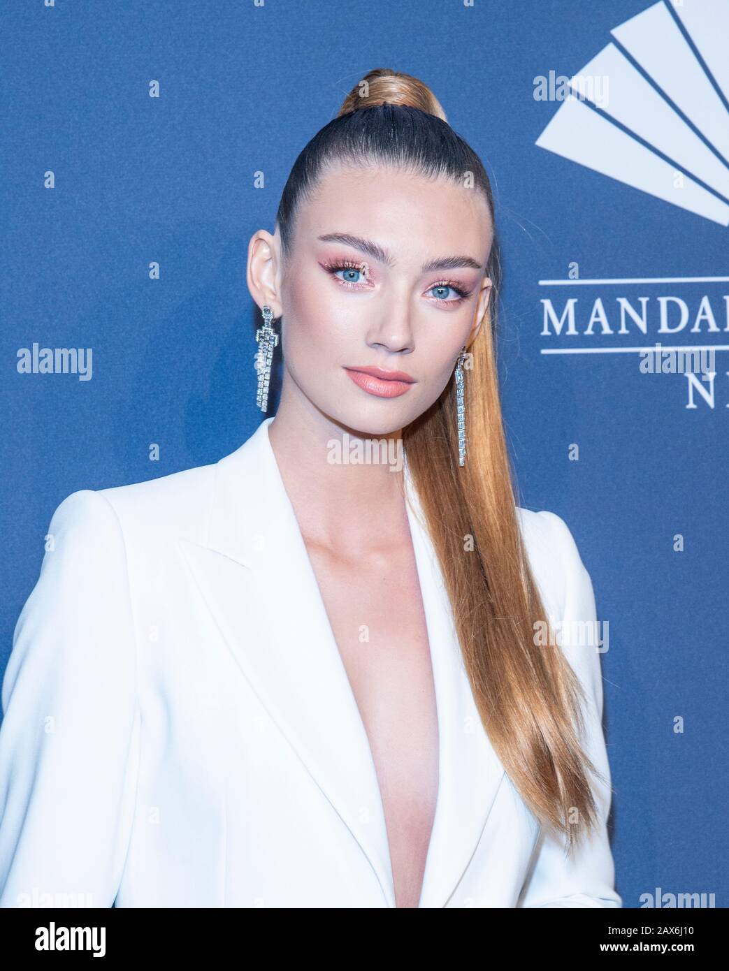 New York, NY - February 5, 2020: Lorena Rae attends the 2020 amfAR New