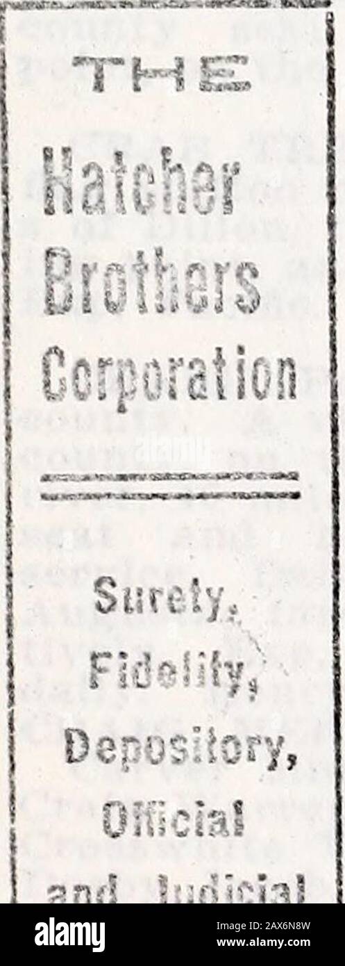 Minnesota, North and South Dakota and Montana gazetteer and business directory . agher county. A dis-continued P o, 16 miles n e of WhiteSulphur Springs, the county sealbank location, and 22 n w of Marti idale, on the M P. R. tin; shippir:., - -tlon. Mail to Dt-lpine. issn, Roy copper cliff. Powel CI iff. county. See CONTACT. Park county. A p o andmining- camp, 30 miles s e of Livings-ton, the seat of justice, and o0 s w ofBig- Timber, on the N P Ry, the mostconvenient banking- and shipping point.Stage with mail tri-weekly from BigTimber, fare $2.5i&gt;. A B Gould, P M.GOULD A B, Hotel. CORA. Stock Photo