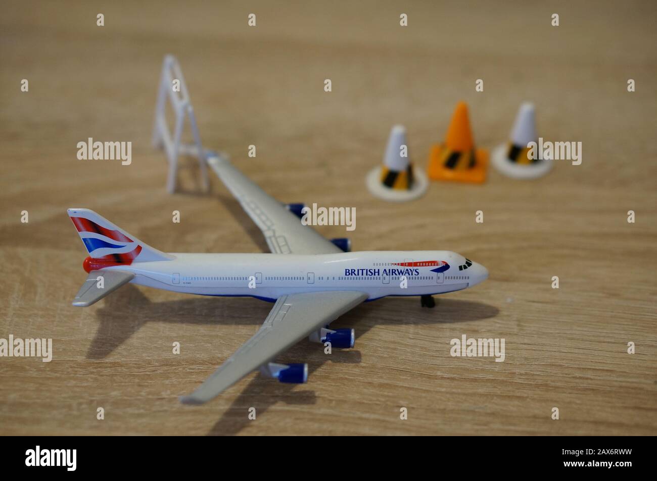 toy airplane with passengers