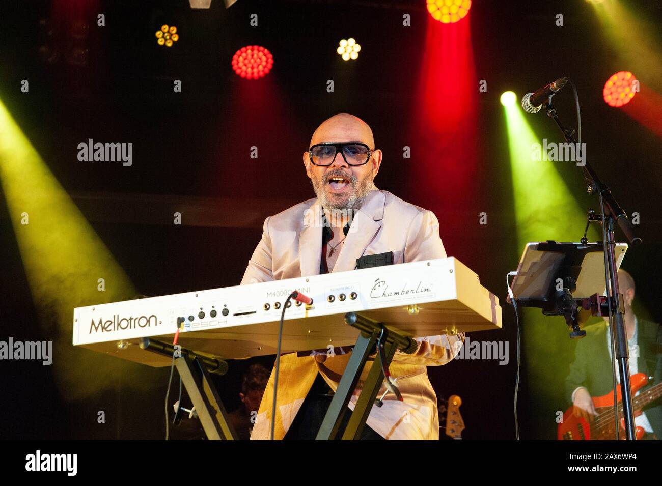 Bognor Regis, UK. 12 January, 2019. Barry Adamson performs at Rockaway Beach Festival. © Ken Harrison Stock Photo