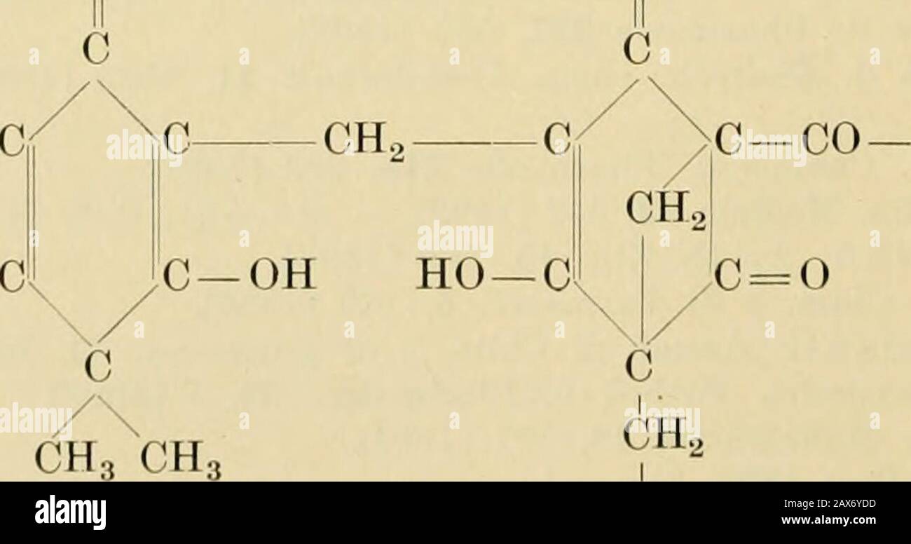 Biochemisches Handlexikon . mit Oalciumcarbonat. Gelbe Krystalle, die bei 197—198° zu einem roten Öle schmelzen.Löslich in Alkohol, schwer in Eisessig und Essigäther. BenzoylfüixsäHre O14H15O5 ? OOOeHg. Aus der Säure und Benzoylchlorid. Schmelzp.123° (aus Alkohol). Anilinofilixsäure C14H15O4 : NHO6H5.Anilin und Essigsäure*). Schmelzp. 140°. (!hlorfilixsäiire O14H15OIO5. Durch Überleiten von trocknem Chlor über gelinde er-wärmte Filixsäure 6). Amorphe bräunliche Verbindung, löslich in Alkohol, Äther und CS2,unlösüch in Wasser. Trichlorfilixsäure C14H13OI3O5. Durch Einleiten von überschüssigem C Stock Photo