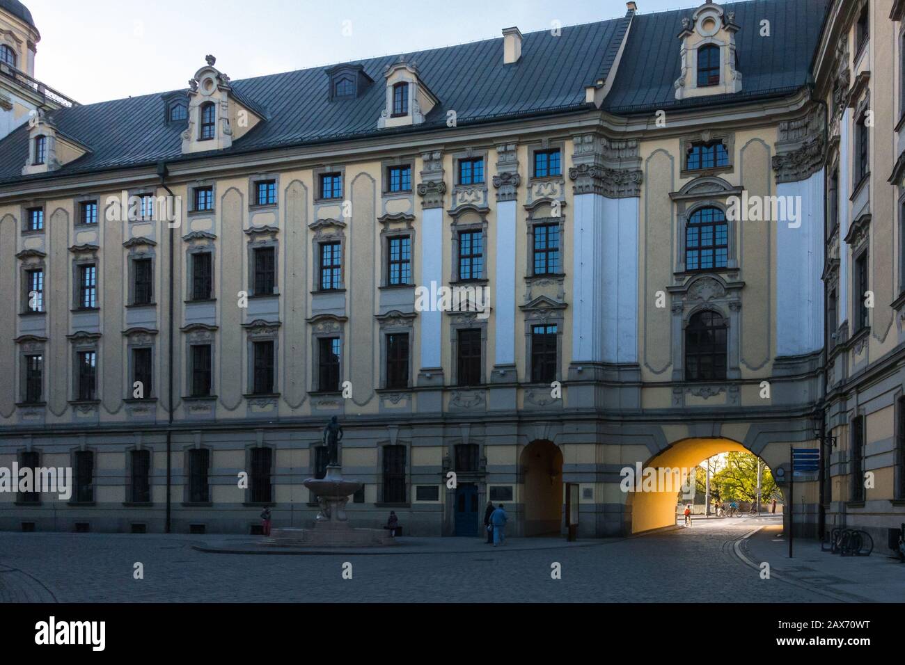 University of Wroclaw in Poland during daytime Stock Photo Alamy