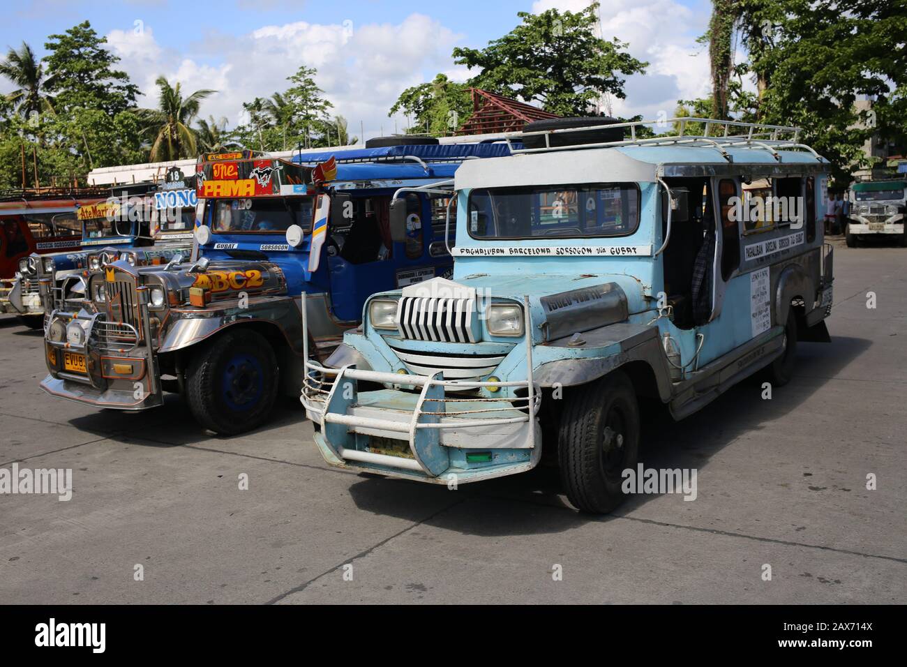 Jeepneys in the Philippines Stock Photo - Alamy