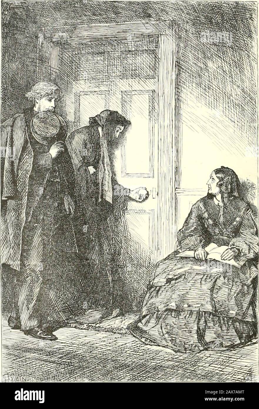 Frederick Walker and his works . ts realism is in a somewhat more heroic vein than the subjectcalls for. It is the touchingly human quality, the subtle, unobtrusive observ-ation, bringing out spiritual rather than purely physical characteristics,which gives value to these and other early productions of FrederickWalker. Later on when—a new impulse reviving and giving added forceto the early impressions received from a rudimentary study of Greeksculpture—the art of the painter develops decorative elements and acertain ambitious classicality in the presentment of everyday life, thepoetic realism, Stock Photo