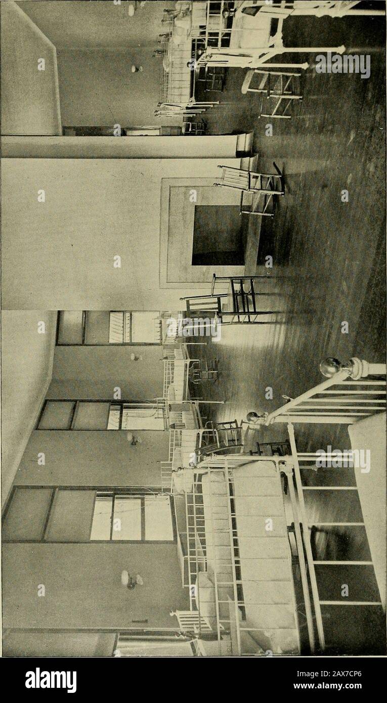 Annual report of the trustees . it isbelieved to be the best policy to reserve these rooms forthose who have a claim upon the hospital by reason of resi-dence. These facts tend to show that the reputation of thehospital is extending, and that there are large numbers ofpeople in New England and beyond who would like to availthemselves of the use of the hospital if they were eligiblefor treatment. The South Department. The most notable event of the hospital year has been theopening of the new South Department for infectious diseases.Those who have followed the hospital reports for recentyears ca Stock Photo