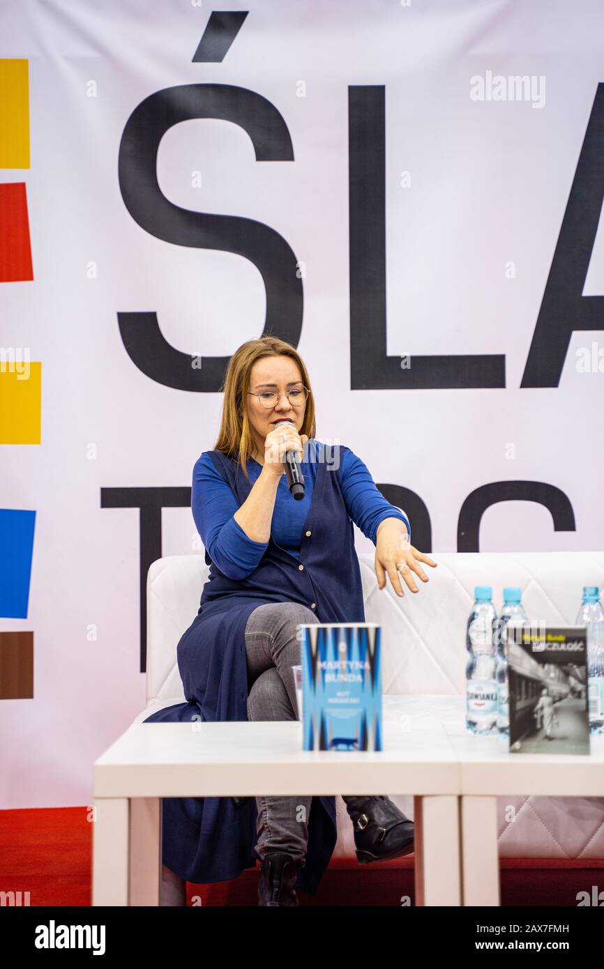 Katowice, Poland - December 6-8, 2019: book writer Martyna Bunda signs  books during Silesian Book Fair in Katowice in 2019 at International  Congress C Stock Photo - Alamy