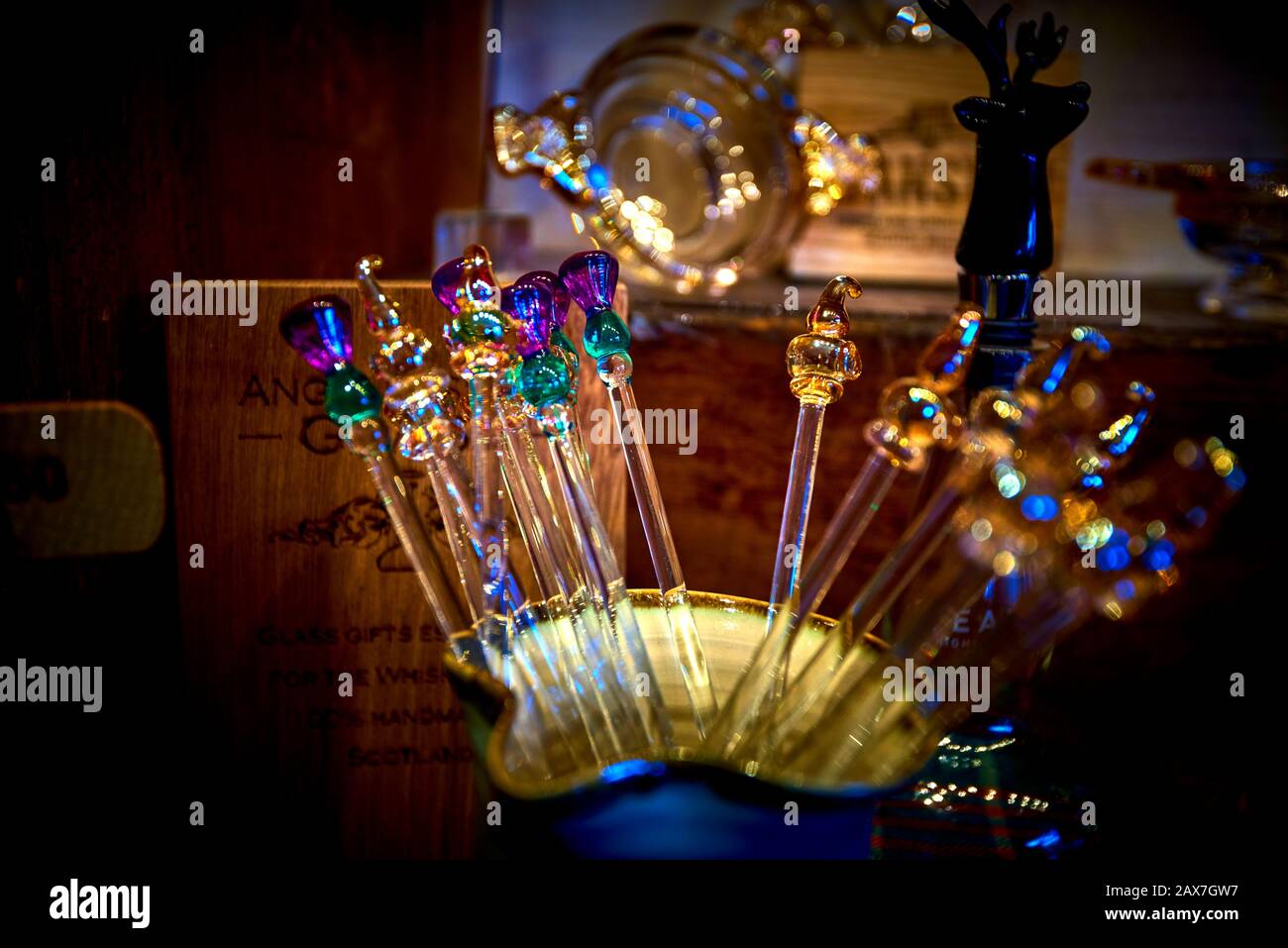 Deanston distillery (DD) Stock Photo