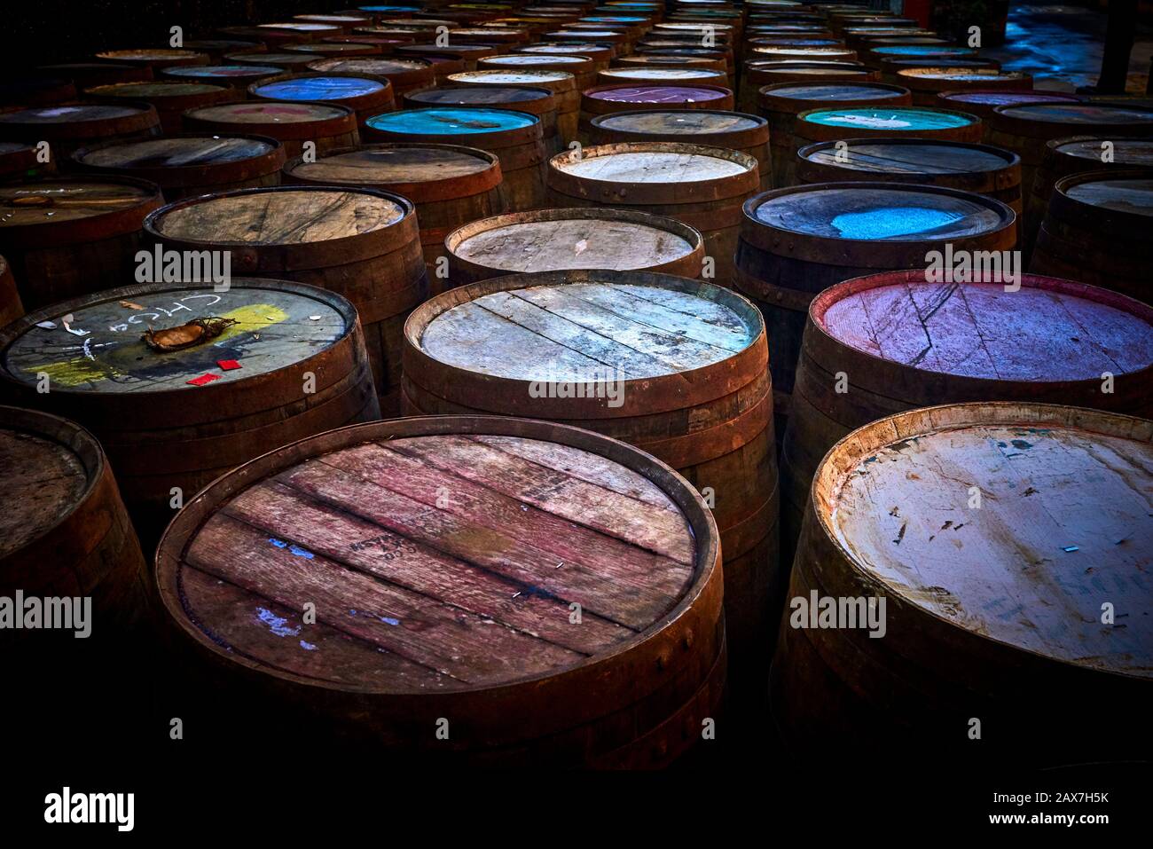 Deanston distillery (DD) Stock Photo