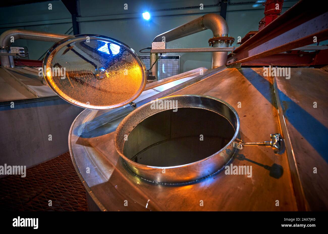 Deanston distillery (DD) Stock Photo