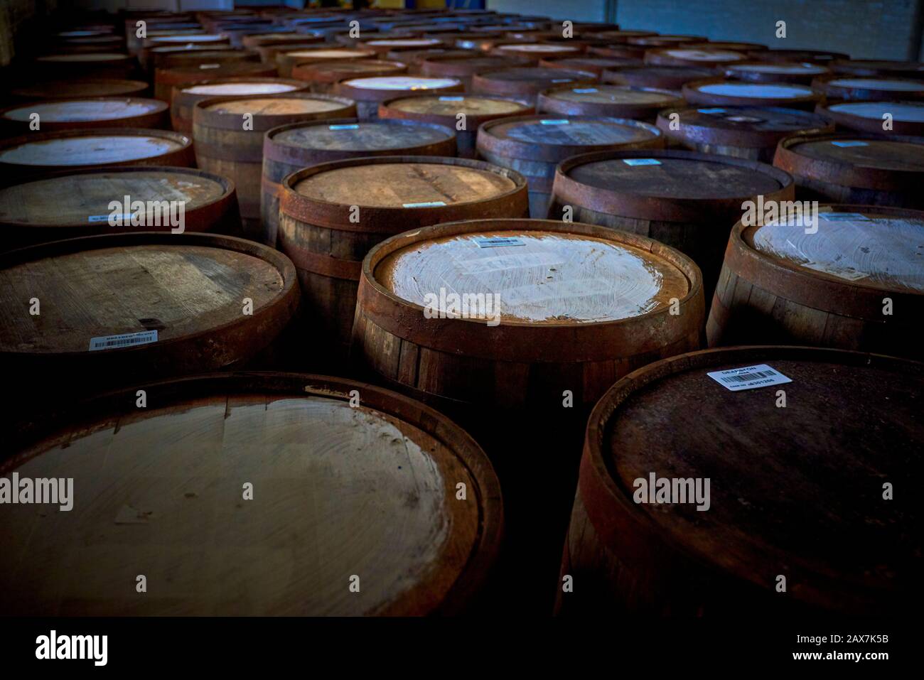 Deanston distillery (DD) Stock Photo