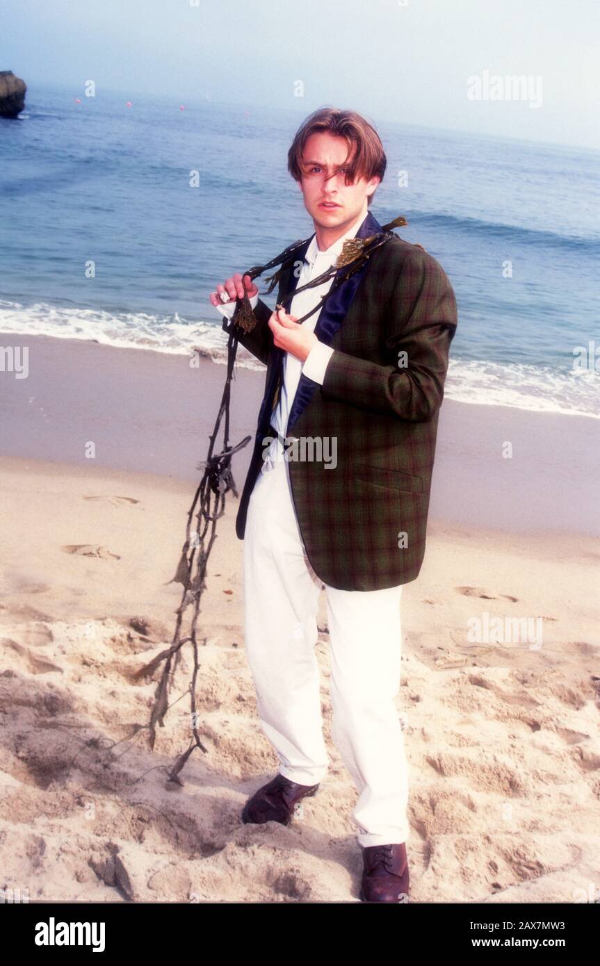 Malibu, California, USA 7th July 1995 Comedian Chris Hardwick attends the  'Clueless' Premiere on July 7,