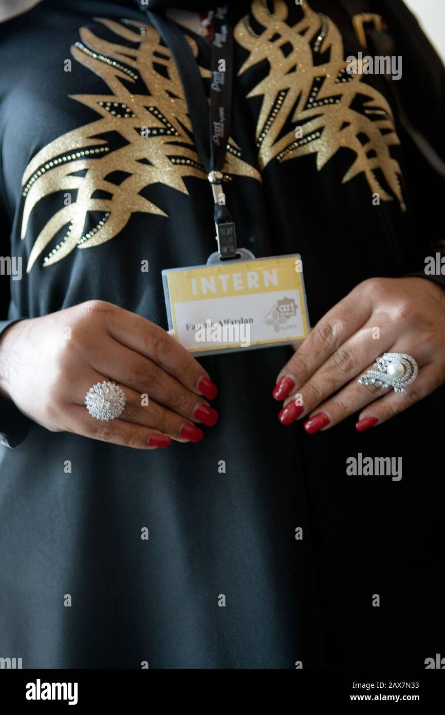 Dubai International Art Fair, Dubai, UAE Stock Photo Alamy