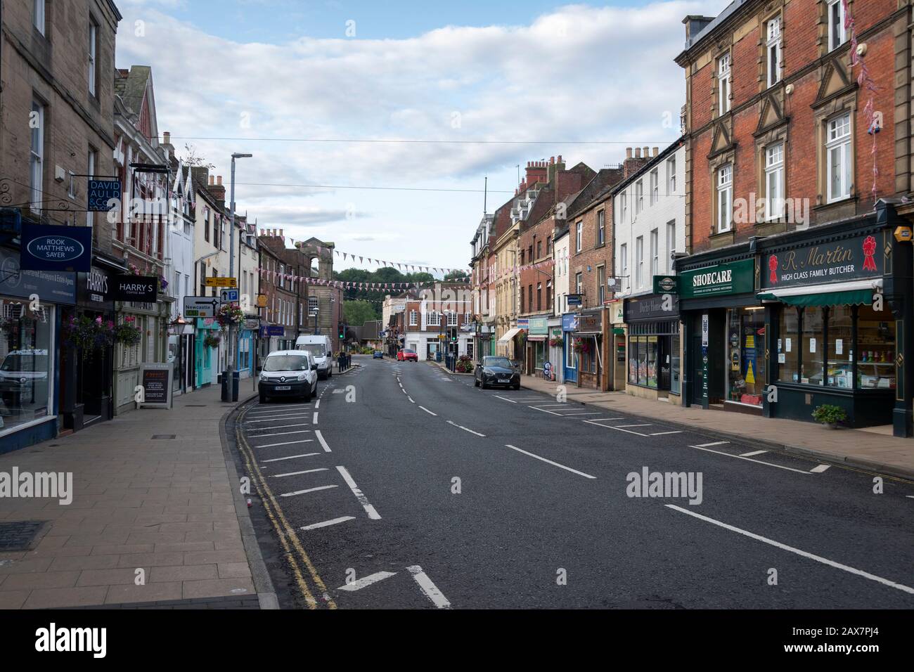 Newgate Street, Morpeth, Northumberland, England Stock Photo Alamy