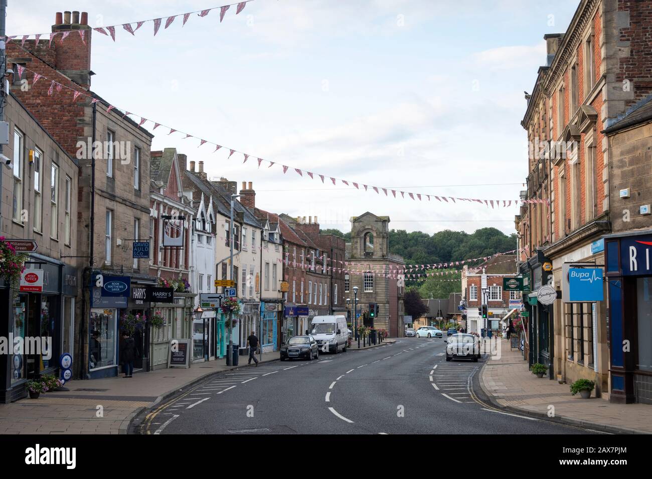 Newgate Street, Morpeth, Northumberland, England Stock Photo Alamy
