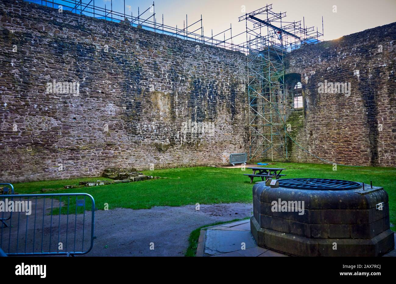 Doune Castle (DOUNE) Stock Photo