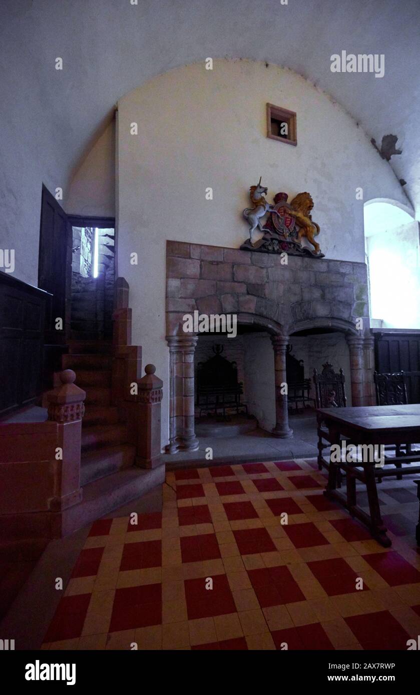 Doune Castle (DOUNE) Stock Photo