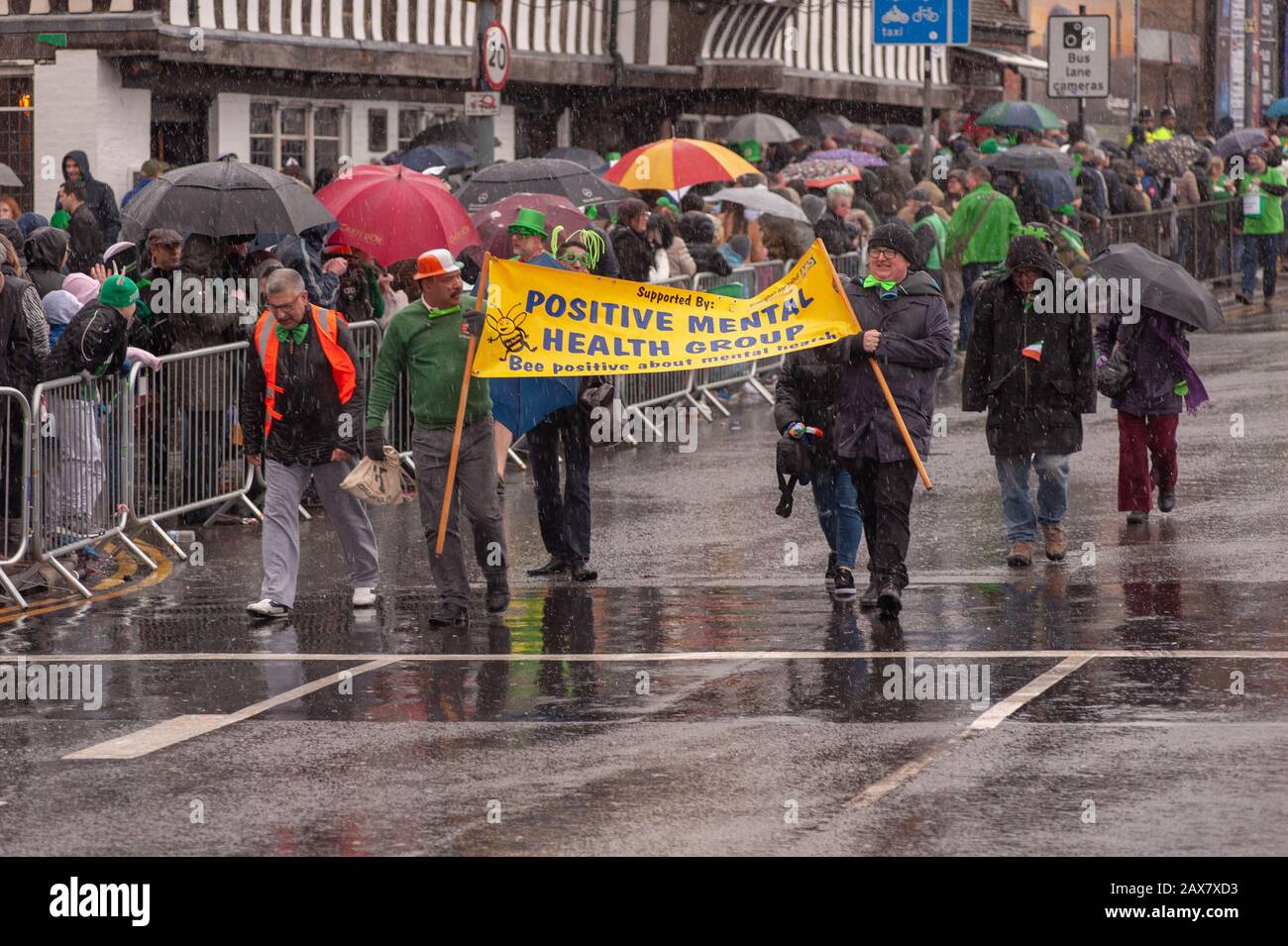 Birmingham, UK. 17 March, 2019. Saint Patrick's Day Parade at Digbeth. © Ken Harrison Stock Photo