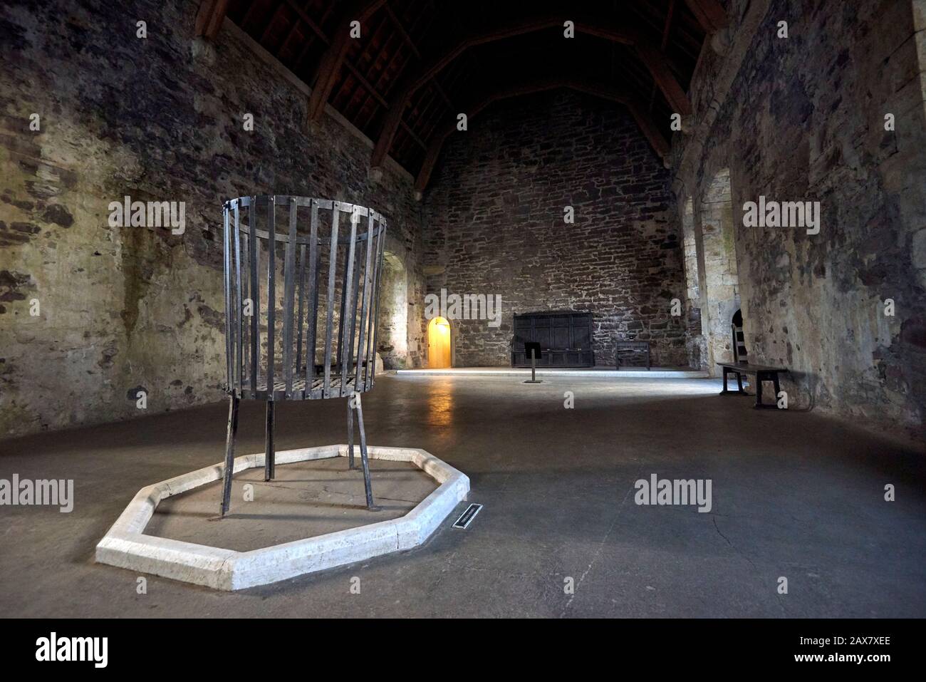 Doune Castle (DOUNE) Stock Photo