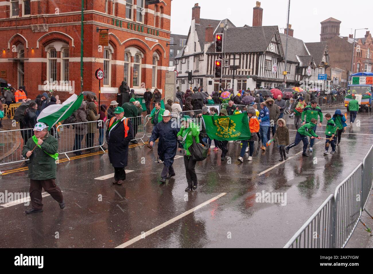 Birmingham, UK. 17 March, 2019. Saint Patrick's Day Parade at Digbeth. © Ken Harrison Stock Photo