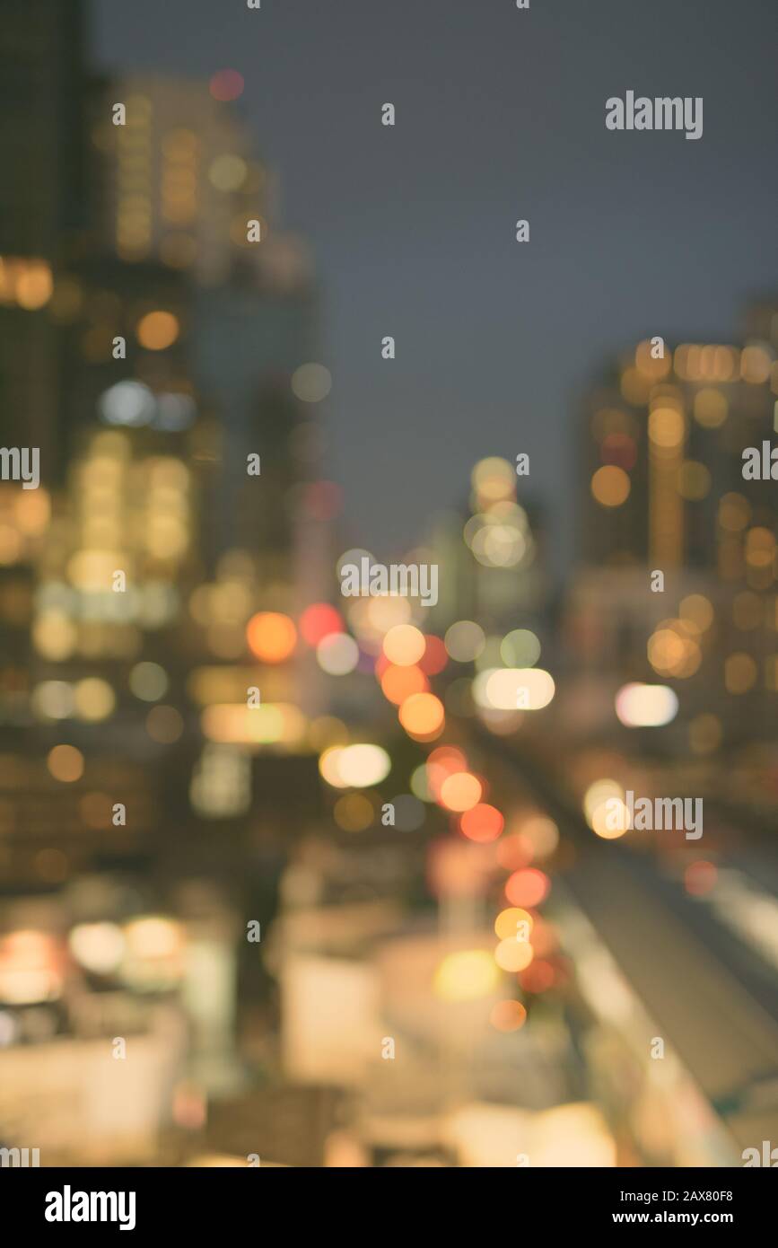 Cityscape blurred background hi-res stock photography and images - Alamy