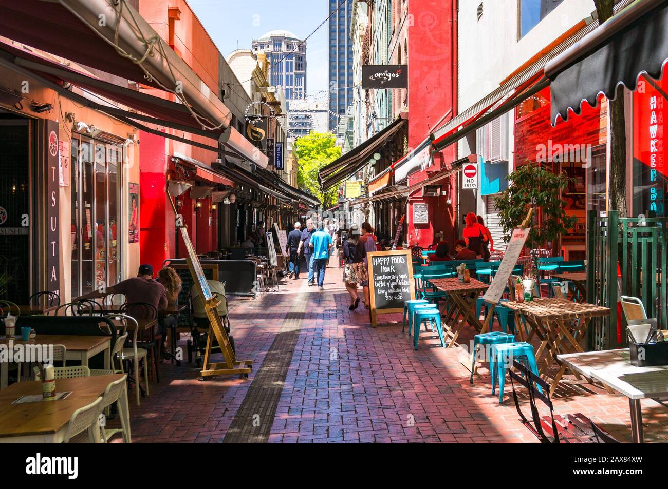 Melbourne, Australia December 7, 2016 Hardware lane with outdoor