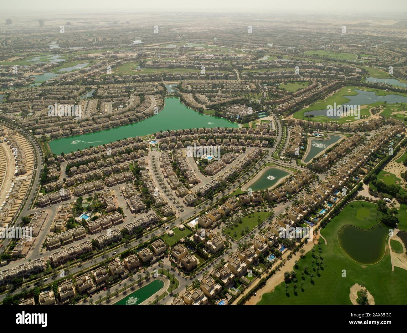 Emirates Hills 1, Dubai, UAE Stock Photo Alamy