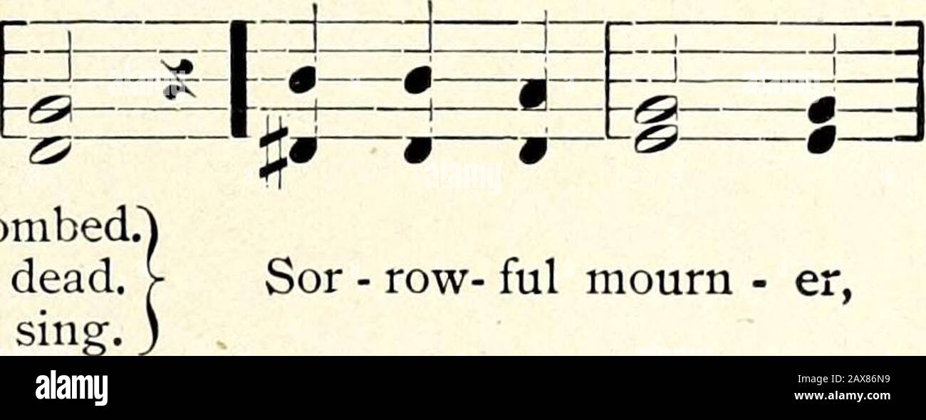 Class And Chorus A Text Book For Chorus Classes Singing Schools Public Schools And Institutes 9 Sleeps Her Last Sleep Down In The Tomb O Ver Her Wave T 0 Tf I I
