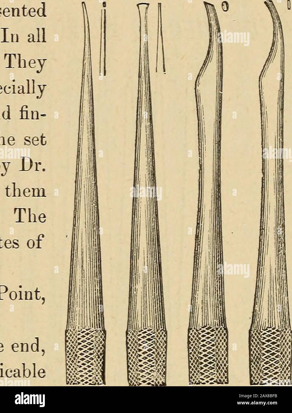 Catalogue Of Dental Materials Furniture Instruments Etc For Sale Tears And He Was Able With Themto Fill Any Case Occurring In His Practice Thefollowing Description Includes Dr Millss Notes Oftheir Separate
