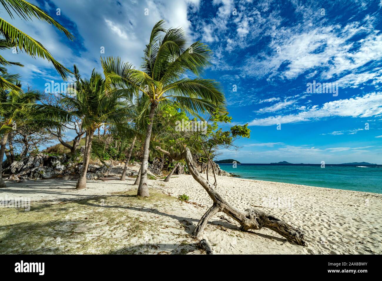 Banana Island in Coron, Philippines Stock Photo - Alamy