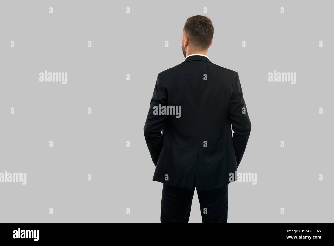 Hands in pockets rear view hires stock photography and images Alamy