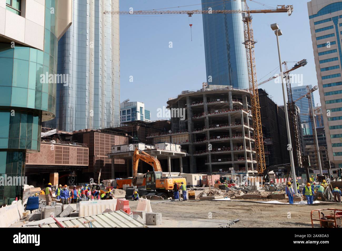 The Central Souk in Abu Dhabi, UAE. Stock Photo