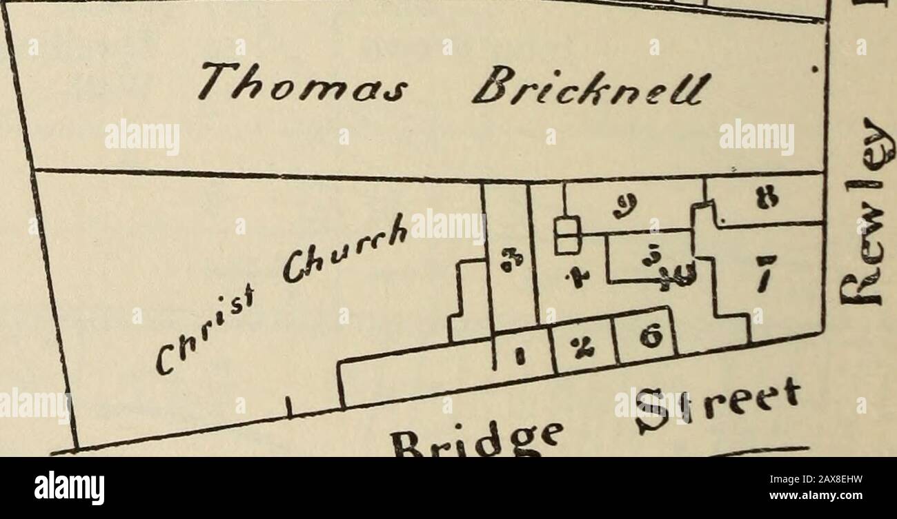 Publications . H«fe^ - ctreet Vol. n, pp. 541-2. 36J TENEMENTS OF CHRIST CHURCH, 1829 621 St. Thomas (Hythe Bridge Street, South Side). Lessee. Occupier. 1 Description. Quantity.A. R. P. ^•l ^ I Henry Hall & Co. John Cox I Dwelling-house,Garden, &c. Henry Holt 2 5) 55 James Slatter 3 &gt;j n Thomas Beesley 4 3) JJ John Newitt 5 5) )&gt; Thomas Bricknell 6 15 5J William Plsher 7 &gt;) )) William Gibbons 8 )&gt; )) Charles Weller 9 John Quarterman 10 5) )&gt; John Collins II J) JJ Samuel Beesley 12 Yard & Pigsty &gt; &gt;» 13 Stable John Stroudley 14 Dwelling-house 5&gt; J&gt; 15 Stable J» )J 16 Stock Photo