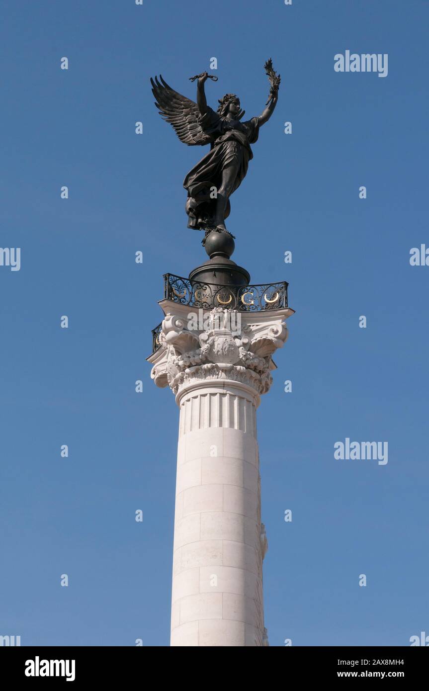 Monument aux Girondins, Bordeaux, Aquitaine, Frankreich Stock Photo