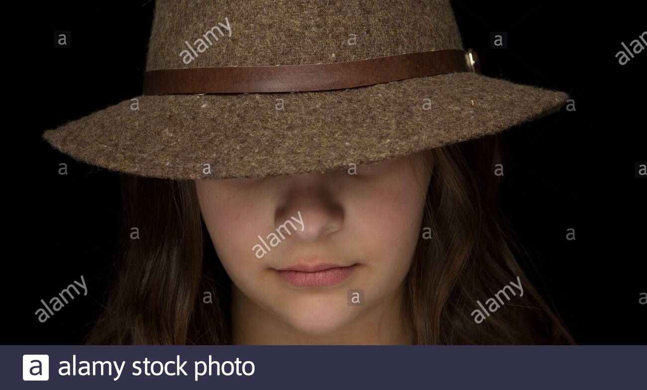 black fedora hat for girls