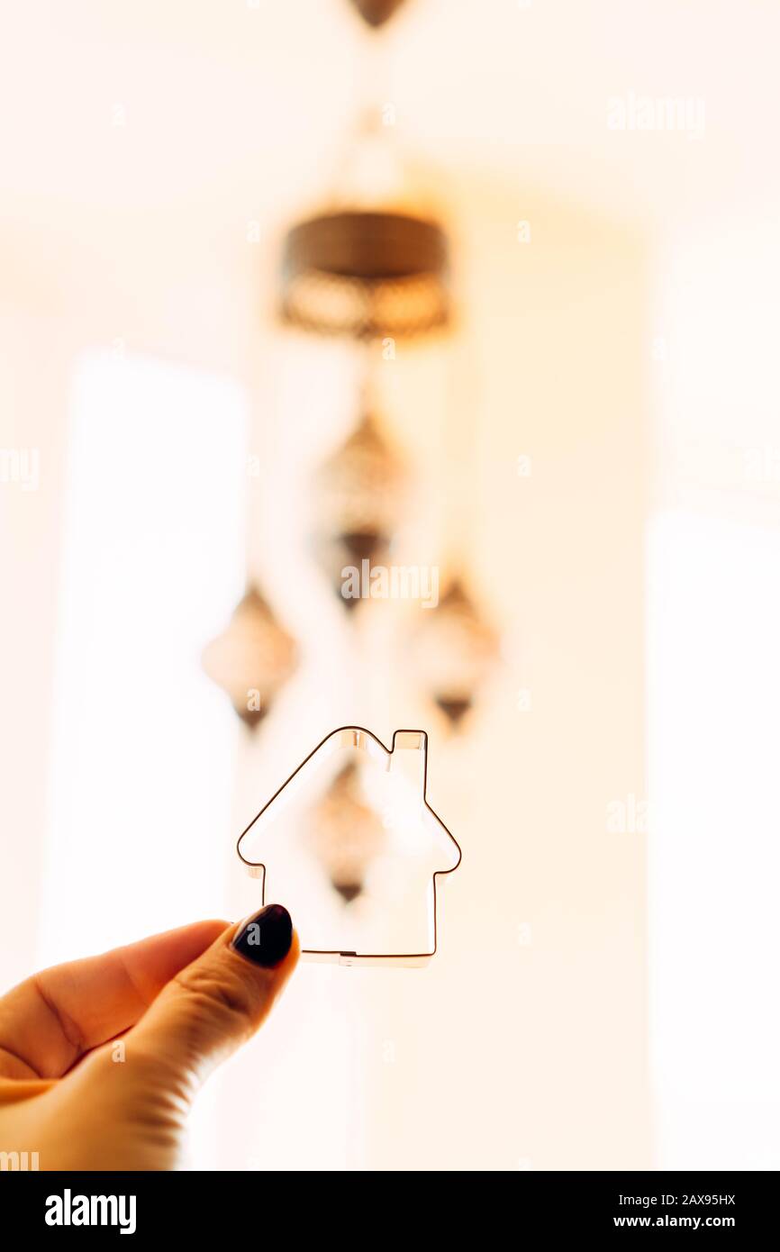 cookie cutter shaped like a house