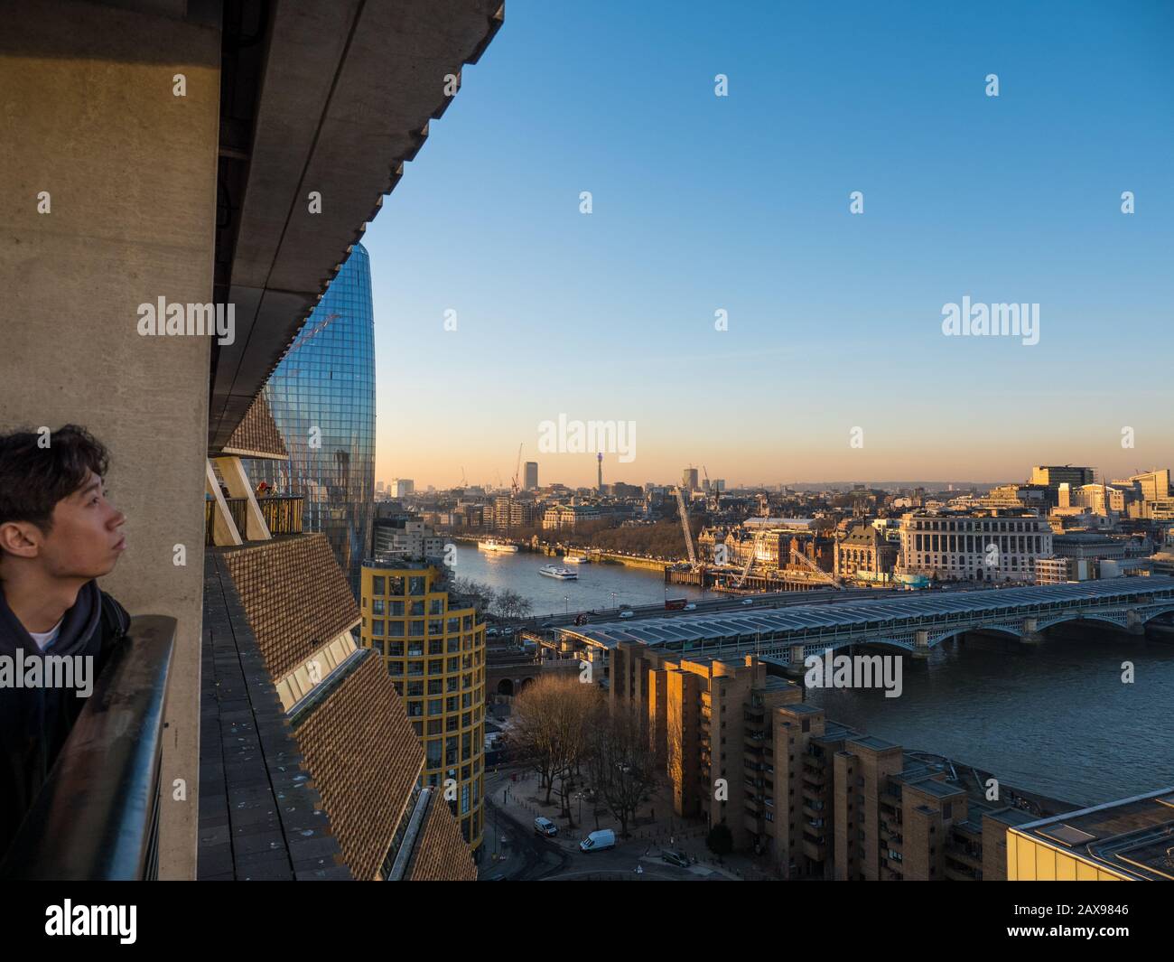 Viewing Platform, Tate Modern Gallery, View of North London and The ...