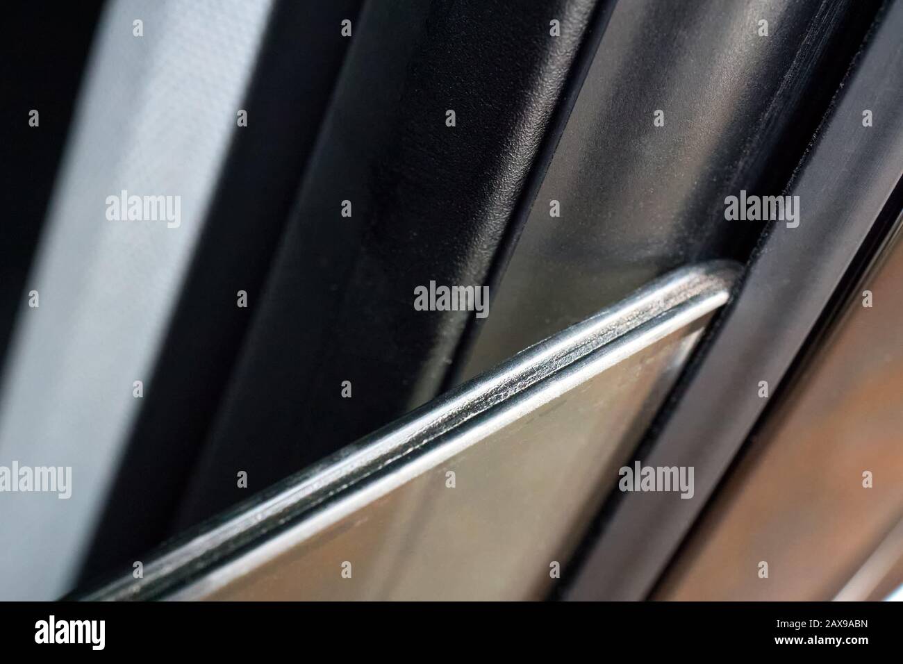 Double pane window or double glassed or double glazed window with two slates of glass of luxury