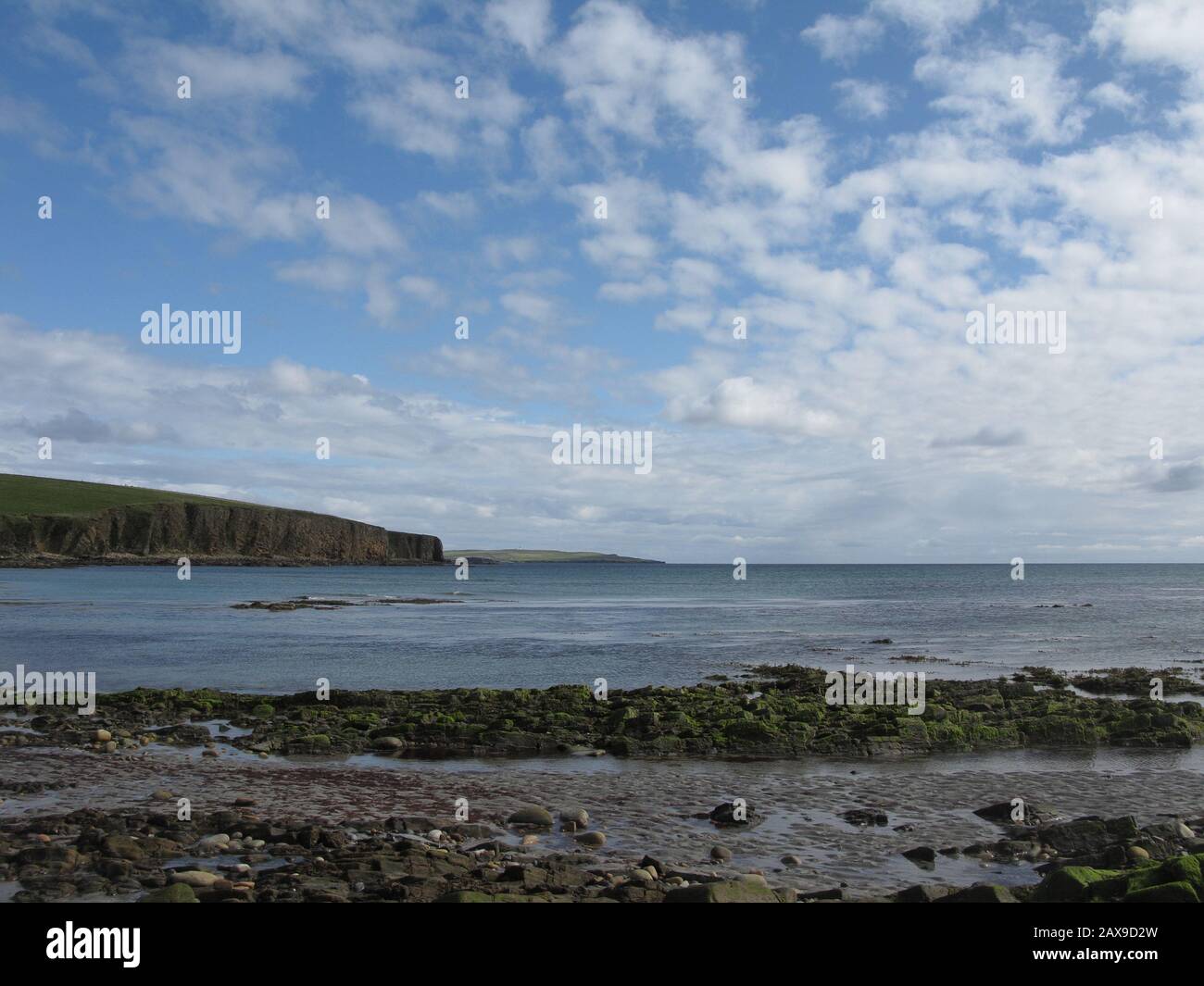 Taracliff Bay, Deerness, Orkney, Scotland Stock Photo