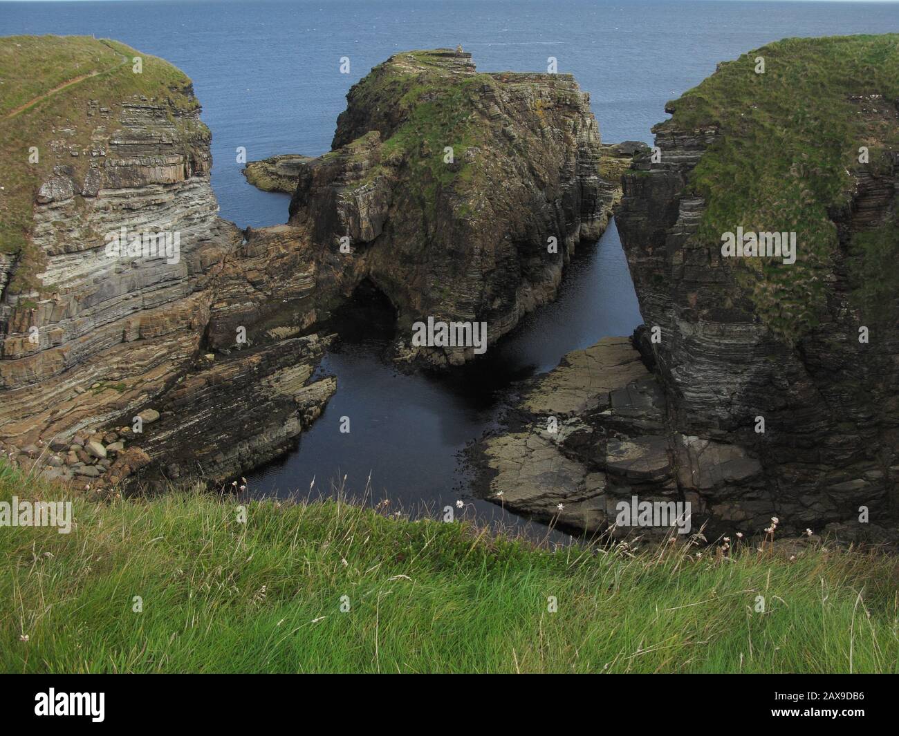 Brough of Deerness, Orkney, Scotland Stock Photo