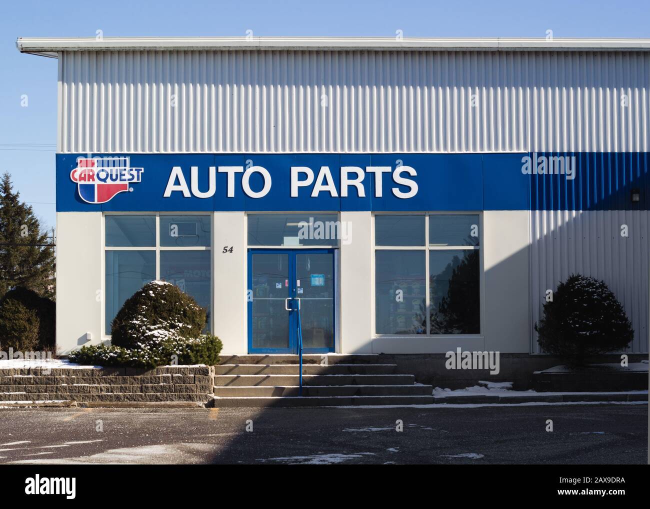 Truro Canada February 09 Carquest Auto Parts Outlet Carquest Corporation Is An American Automotive Parts Company Owned By Advance Auto Part Stock Photo Alamy