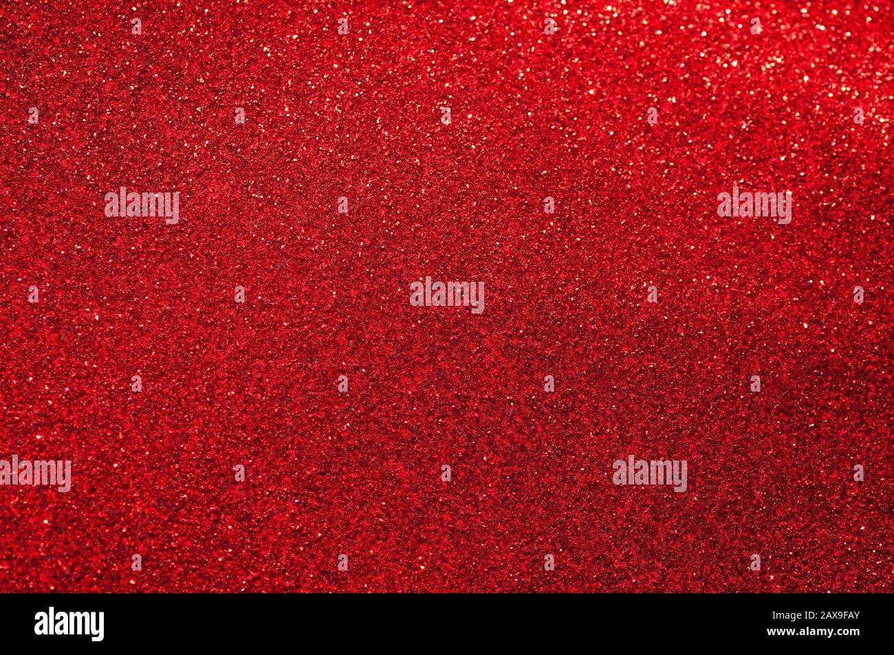 Bright red sparkling glitter full frame textured background Stock Photo ...